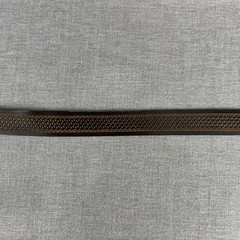 Bison Denim Brown Leather Belt 110cm 43 in Ornate Longhorn Buckle Western