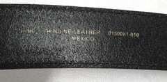 POW MIA Vintage 1987 C&J Inc Buckle Made USA W/ Mexican Leather Blet Size 36/90+