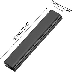 Belt Buckle End Tips, Rectangle Webbing Zipper Tips Clip Buckles with Screws for