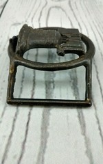 Liberty Bell Pass Stow Symbol of American independence Vintage Belt Buckle