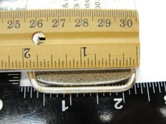 2005 Jack Daniels Metal Belt Buckle Silver Tone Old No 7