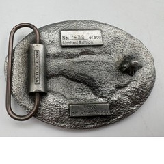 Hall Brake Supply Belt Buckle 2002 Phoenix Arizona Semi Truck Pewter Silver EX