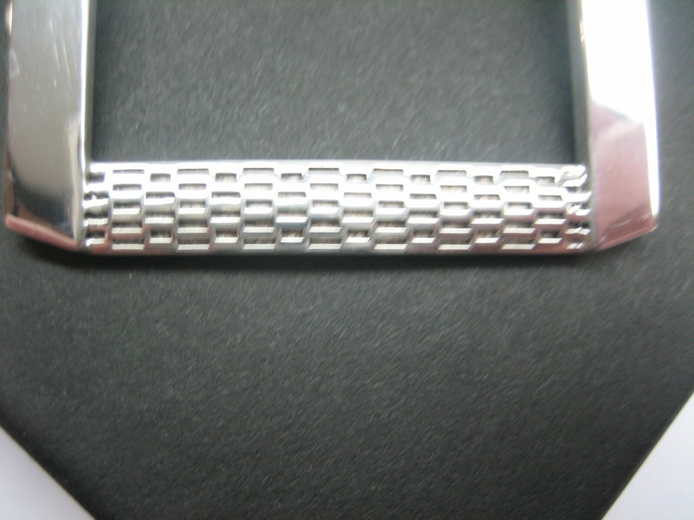 STERLING SILVER 925 BUCKLE AVAILABLE FOR 1&Prime; 1-1/8&Prime; 1-1/4&Prime; 1-3/8&Prime; 1-1/2&Prime; BELTS