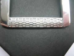 STERLING SILVER 925 BUCKLE AVAILABLE FOR 1&Prime; 1-1/8&Prime; 1-1/4&Prime; 1-3/8&Prime; 1-1/2&Prime; BELTS