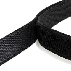 TACNEX No-Scratch Nylon Belt 1 3/8&Prime; No Metal Buckle X-Large, Black