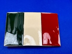 Italian Flag Italy Pride – Enameled Green White Red Patriotic Belt Buckle