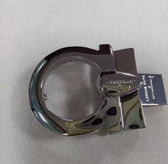 Men Ferragamo Polished Copper Belt Buckle Silver fits 3.3-3.4cm wide Belts