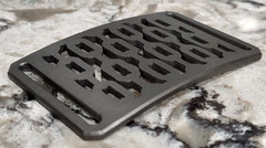 GRIP6 BELT BUCKLE – CHAINS – GUNMETAL – 1.5 INCH WIDE