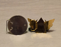 Zelda and Green Lantern collectible Belt Buckles