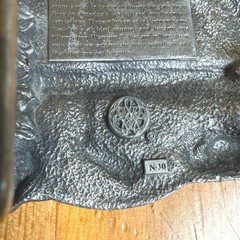 Vintage 1988 Siskiyou Vietnam Veteran The Forgotten Warrior Pewter Belt Buckle