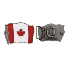 Canada Flag Belt Buckle Canadian Maple Leaf Belts Buckles Boucle de Ceintures