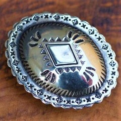 Navajo Belt Buckle 9251920&rsquo;s Old Rare JAPAN JP