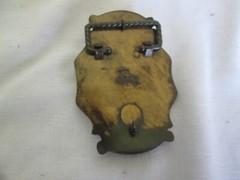 Vintage 1978 Raintree Belt Buckle 3D Mallard Duck Enamel Brass Finish NEW