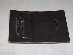 VINTAGE GENUINE BUDWEISER BEER BELT BUCKLE