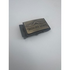 Harley-Davidson Belt Buckle Winged Logo Flip Top Clamp Classic Rectangle