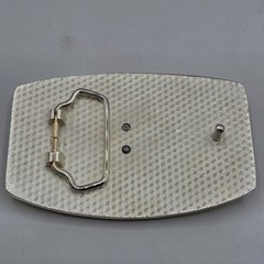 Basketball Dunk #23 Belt Buckle Gold Silver Two Tone Metal Sports Novelty Jordan