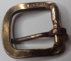 Lot of 17 Vintage Belt Buckles Mixed Sizes Finishes Brass Steel Levi&rsquo;s Prym Leat