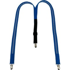 Blue LED Light Up Adult Suspenders Party Accessories Adjustable
