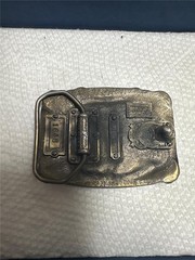 Vintage The American Firefighter Belt Buckle