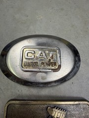 Vintage Caterpillar (CAT) Cowboy Belt Buckle Lot 5