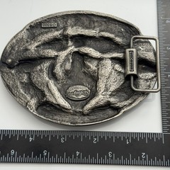 Siskiyou Hell on Wheels Skull Bandana Sunglasses Pewter Belt Buckle OS300