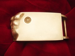 Silver Belt Buckle  » EVE  » Belt not included. ( Silver mate finish )