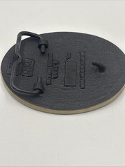 Patriot Missile Belt Buckle Brass 1988 Limited Edition