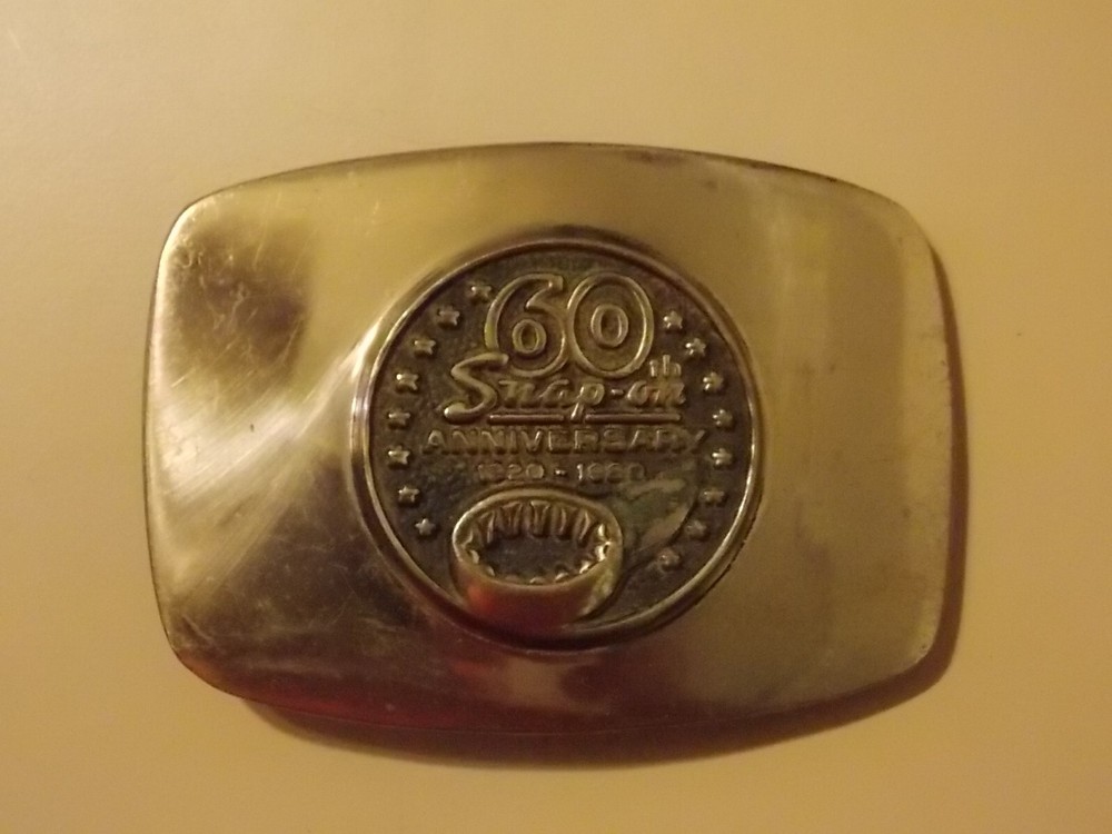 1980 BTS #SPP-483 « Snapon 60th Anniversary » Belt Buckle