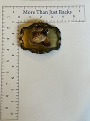 Vintage Quail Bird Belt Buckle 1970s Raintree Jewelry & Co Western Cowboy
