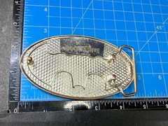 Used Batman Dc Comics Superhero S11 Belt Buckle To Restore / Re-Paint