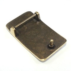 Solid Brass Tiger Belt Buckles Tongue Pin Belt Buckle Fits For 1.5 INCHES Belt