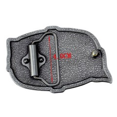 American Flag and Cross Belt Buckle Western Cowboy Native American (CRFL-01)
