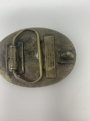 Vintage 1987 BASS Anglers Sportsman Society Belt Buckle 20th Anniversary Limited