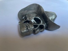 Western Cowboy Skull Belt Buckle Outlaw Skeleton Cowboy Fashion Buckle