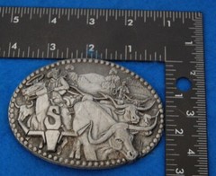 Cattle Drive Zee Series Belt Buckle, Complete & Functional