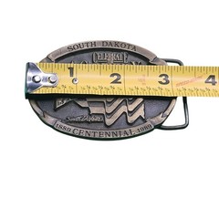 South Dakota Celebrate The Century Belt Buckle Bronze