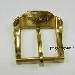 Solid Brass Belt Buckle Men&rsquo;s Pin Belt Buckles Fits For 1.5 inches Belt