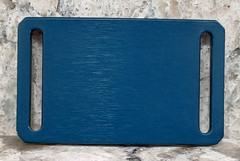 GRIP6 BELT BUCKLE – BLUE STEEL – 1.5 INCH WIDE – USED #10