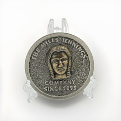Mills Jennings Co. Since 1895 Limited Edition Metal Belt Buckle Collectible