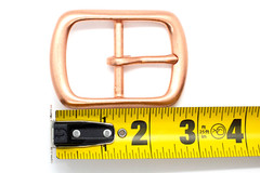 Solid Brass Center Bar Heavy Duty Belt Buckle – Fits 1.5&Prime; (38mm) Belts