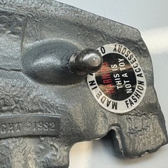Tanker Truck Belt Buckle Pewter Tone Metal Made in Mexico Reissue