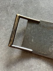 VIntage Levi’s Original Riveted Brass Belt Buckle 70s 80s XX Made In USA