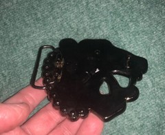LEAPARD / PANTHER ? BELT BUCKLE With RHINESTONES