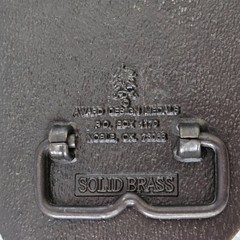 Vintage Belt Buckle Hot Air Balloon Award Design Metals Solid Brass Never Used