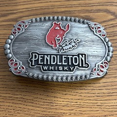 Pendleton Whiskey Belt Buckle 2023 Montana Silversmiths Cowboy Limited Edition