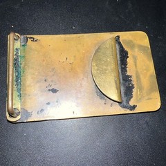Champion Belt Buckle SOUTH DAKOTA Cast Brass w Horse Head