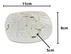 Mexican Rooster Chicken Charro Cowboy Belt Buckle Hebilla Vaquera Made In Mexico