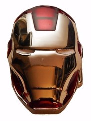 IRON MAN Helmet Enamel Finish Metal BELT BUCKLE