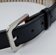 RARE Authentic Louis Vuitton Belt Black Metal STUNNING 30 Waist