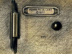Indiana Metal 1977 Belt Buckle – « I&rsquo;LL GIVE UP MY GUN WHEN…” Charlton Heston NRA